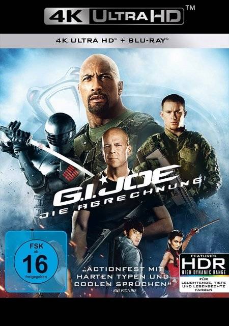 G.I. Joe - Die Abrechnung 4K Ultra HD Blu-ray + Blu-ray