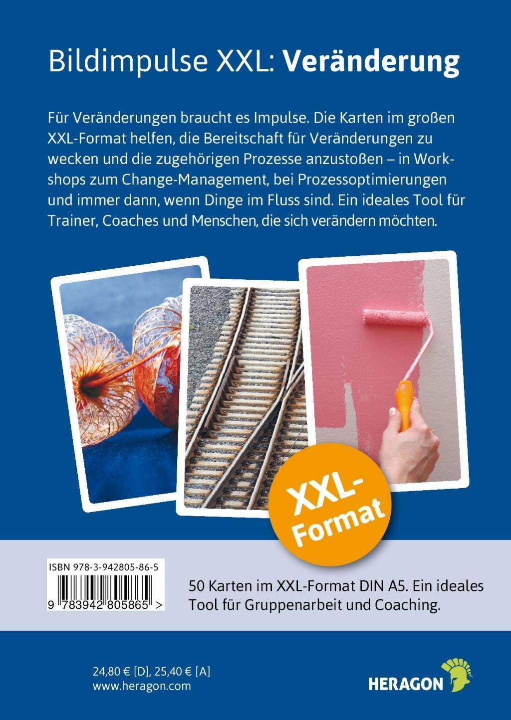 Bildimpulse XXL: Veränderung, 50 Karten Fotokarten für Inspiration und Coaching