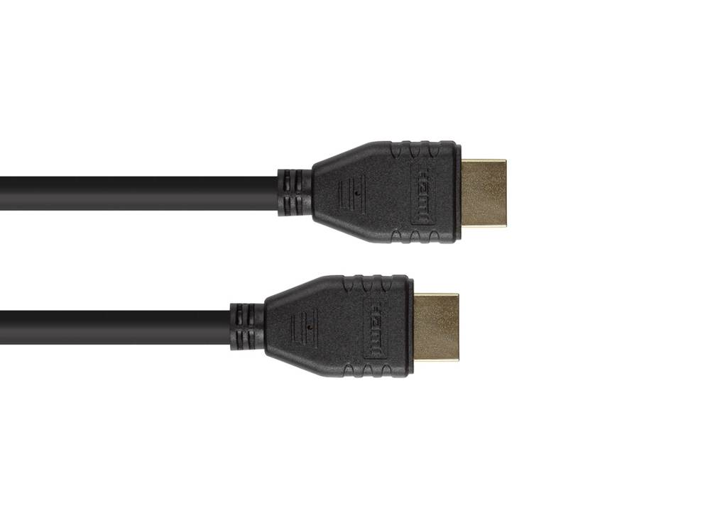Good Connections® Anschlusskabel HDMI™ 2.0, 4K2K / UHD 60Hz, vergoldete Stecker und Kupferkontakte, OFC, schwarz, 5m