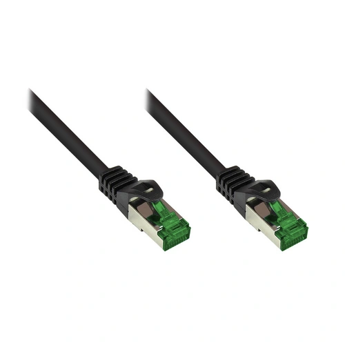 Kabelmeister® RNS® Patchkabel mit Rastnasenschutz, Outdoor (IP66), Cat.6A, S/FTP, PiMF, 500MHz, CU, schwarz, 75 m Kabelmeister® RNS® Patchkabel mit Rastnasenschutz, Outdoor (IP66), Cat.6A, S/FTP, PiMF, 500MHz, CU, schwarz, 75 m