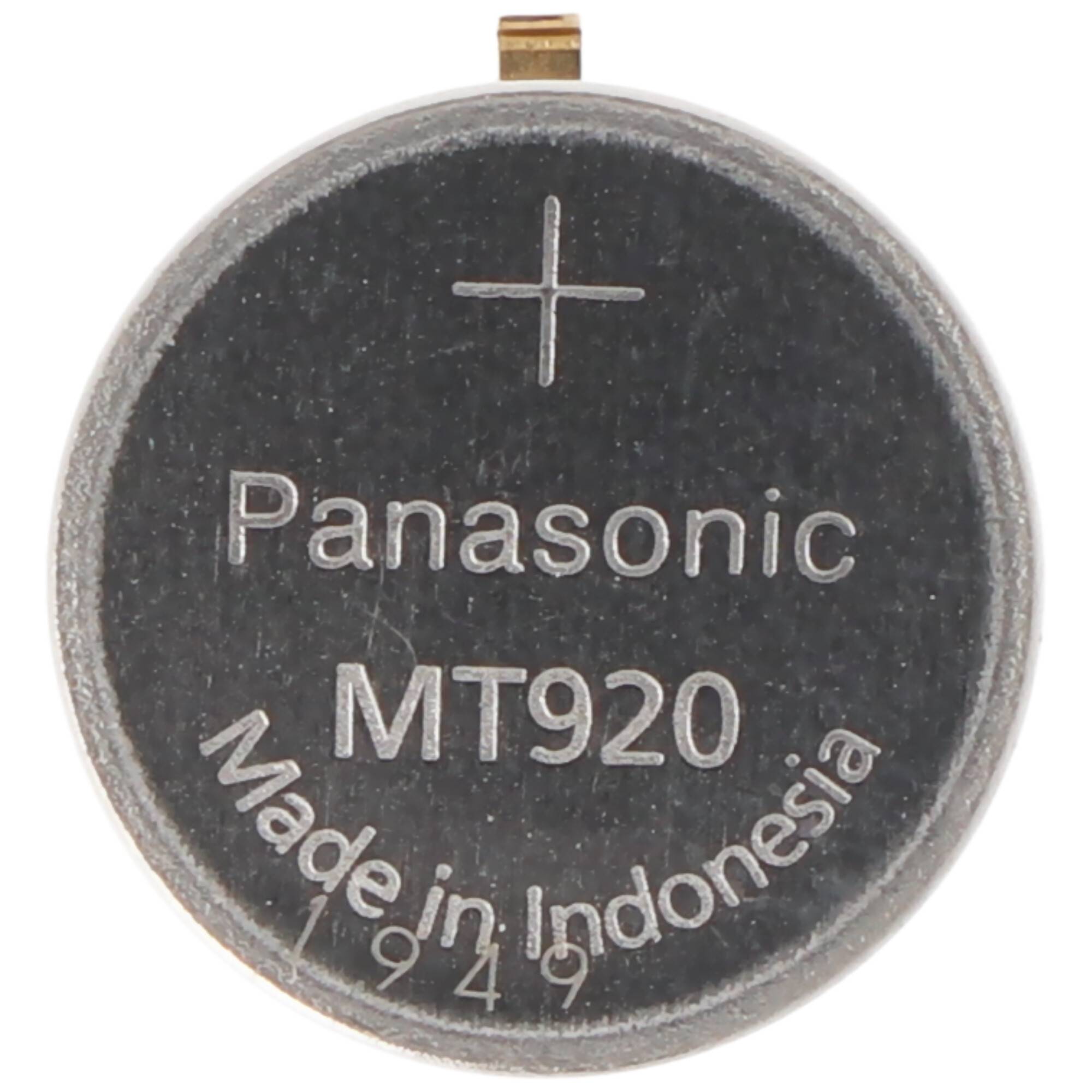 Panasonic Citizen Kondensator Akku 295-40, 295-56, 295-5600, MT920 ideal passend für Citizen Kaliber E767M, Solar Uhren,