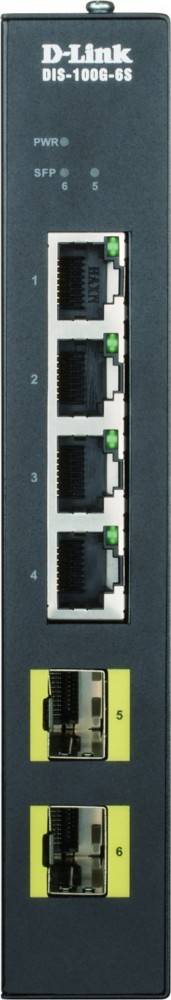 DLink Deutschland Gigabit Industrial Switch DIS-100G-6S