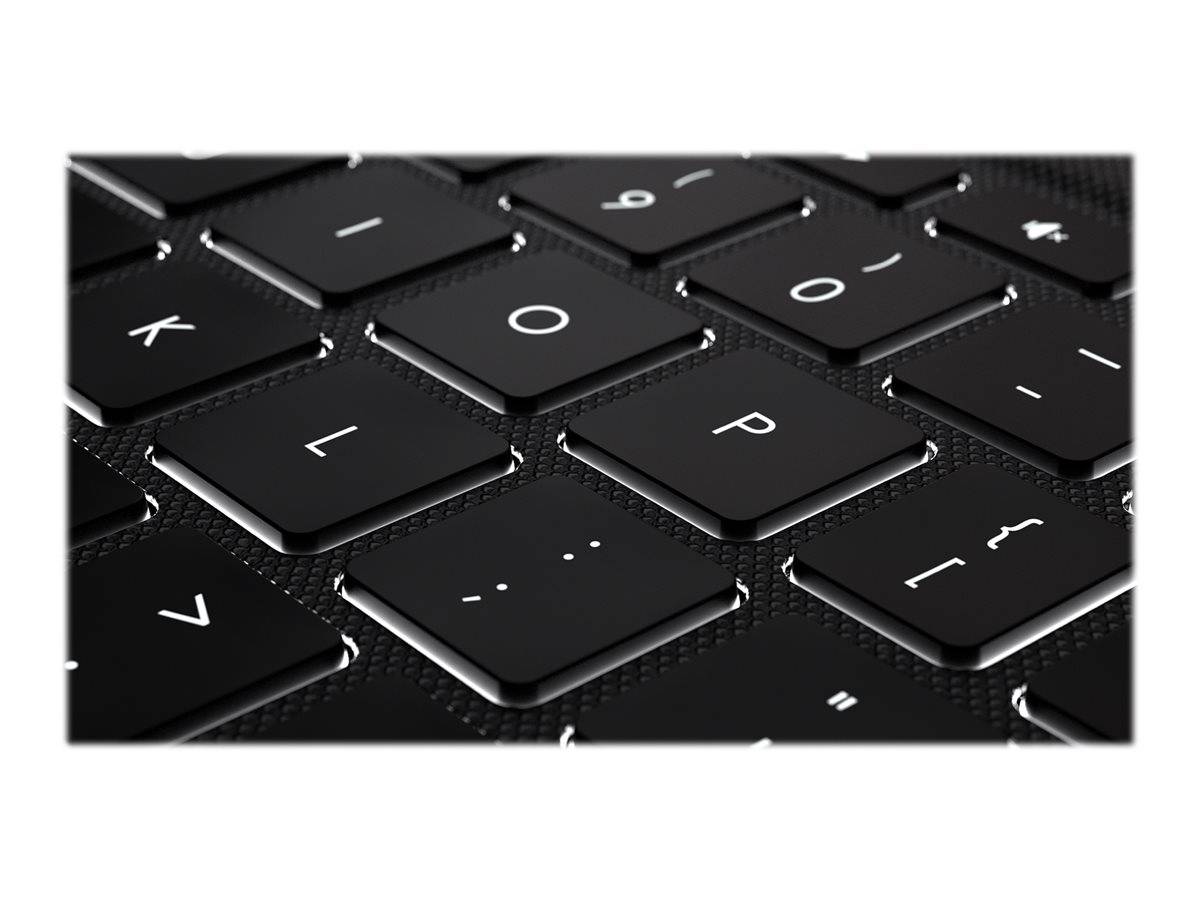 Logitech Folio Touch - Tastatur und Foliohülle - mit Trackpad - hinterleuchtet - Apple Smart connector - QWERTZ - Schwei