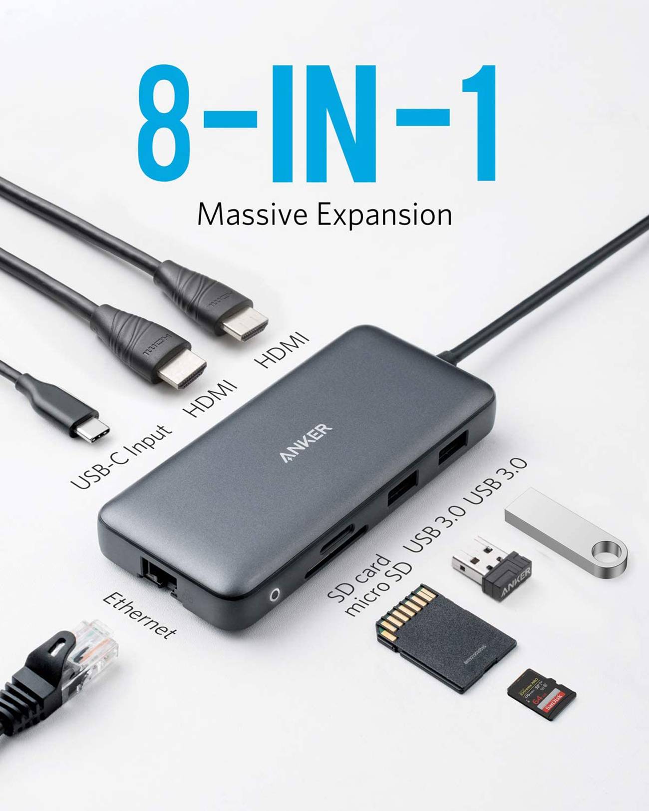 Anker PowerExpand 8-in-1 Dockingstation