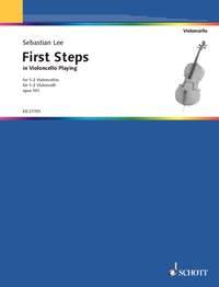 First Steps in Violoncello Playing op. 101., 1-2 Violoncelli, Spielpartitur op. 101. 1-2 Violoncelli. Spielpartitur.