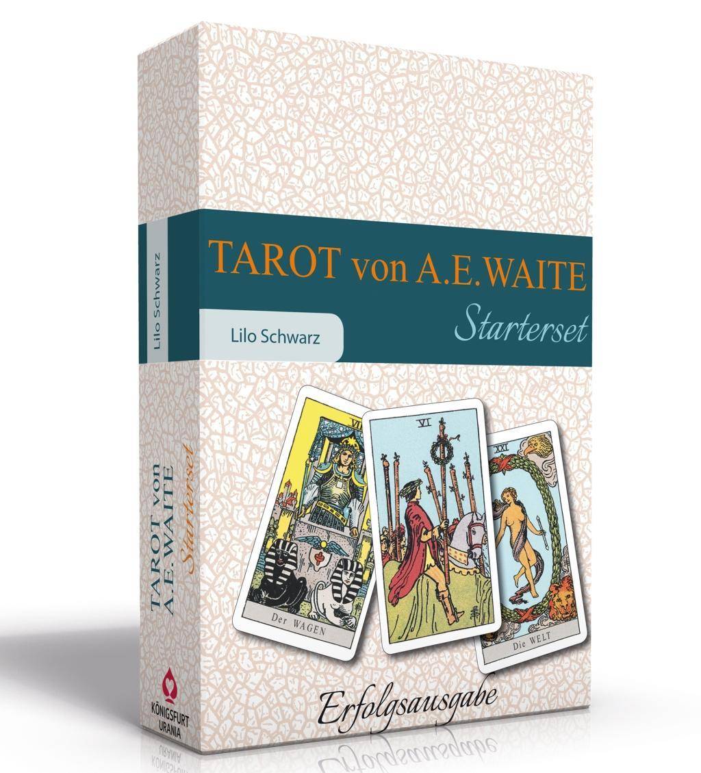 Tarot von A. E. Waite, Starterset, mit Rider/Waite-Tarotkarten Set mit Buch und Karten