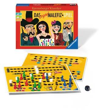 Ravensburger 267378 - Das Original Malefiz®-Spiel Gesellschaftsspiel für 2-4 Spieler, Ravensburger Klassiker