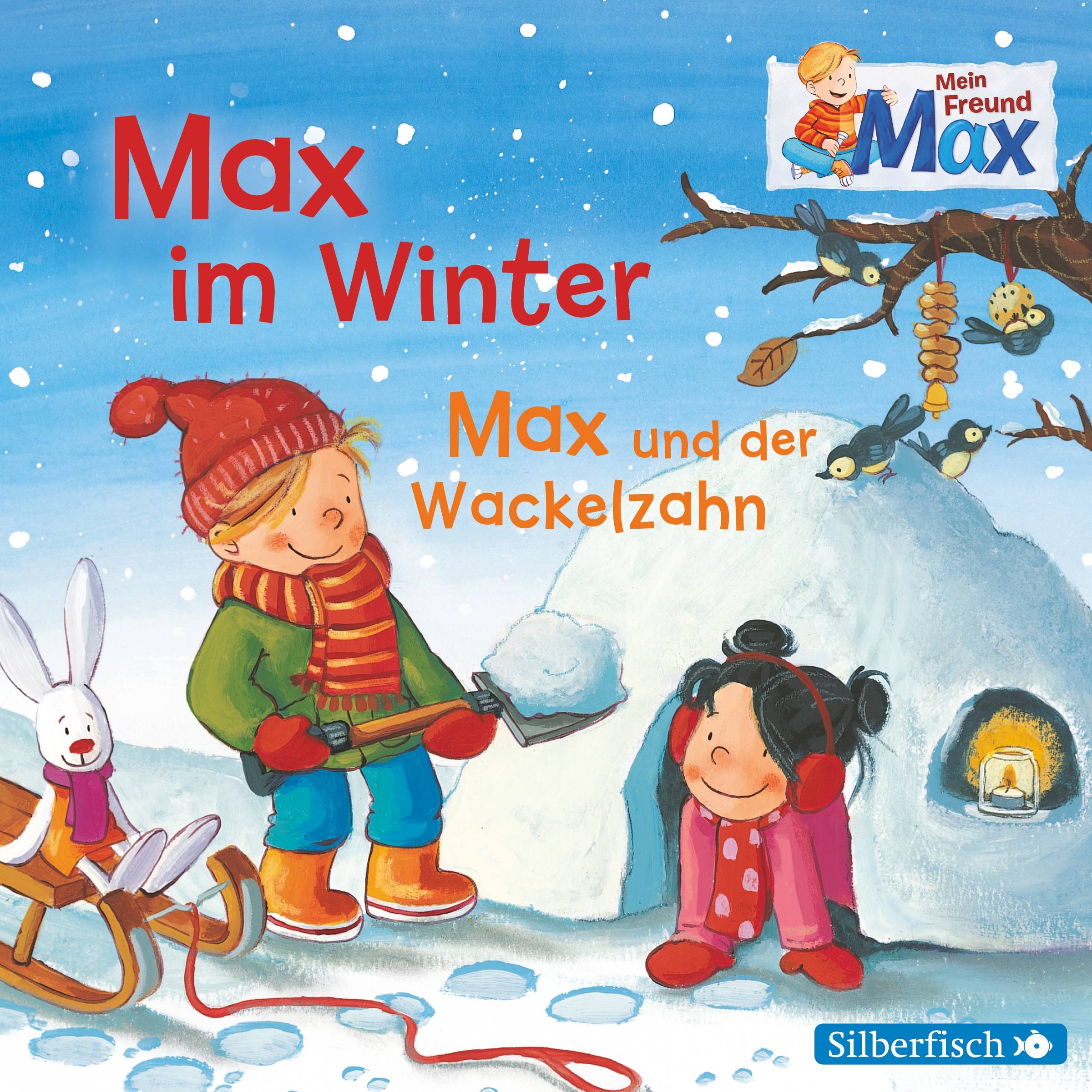 Mein Freund Max: Max im Winter / Max und der Wackelzahn, 1 Audio-CD Mein Freund Max - Hörspiele, CD, Silberfisch 479