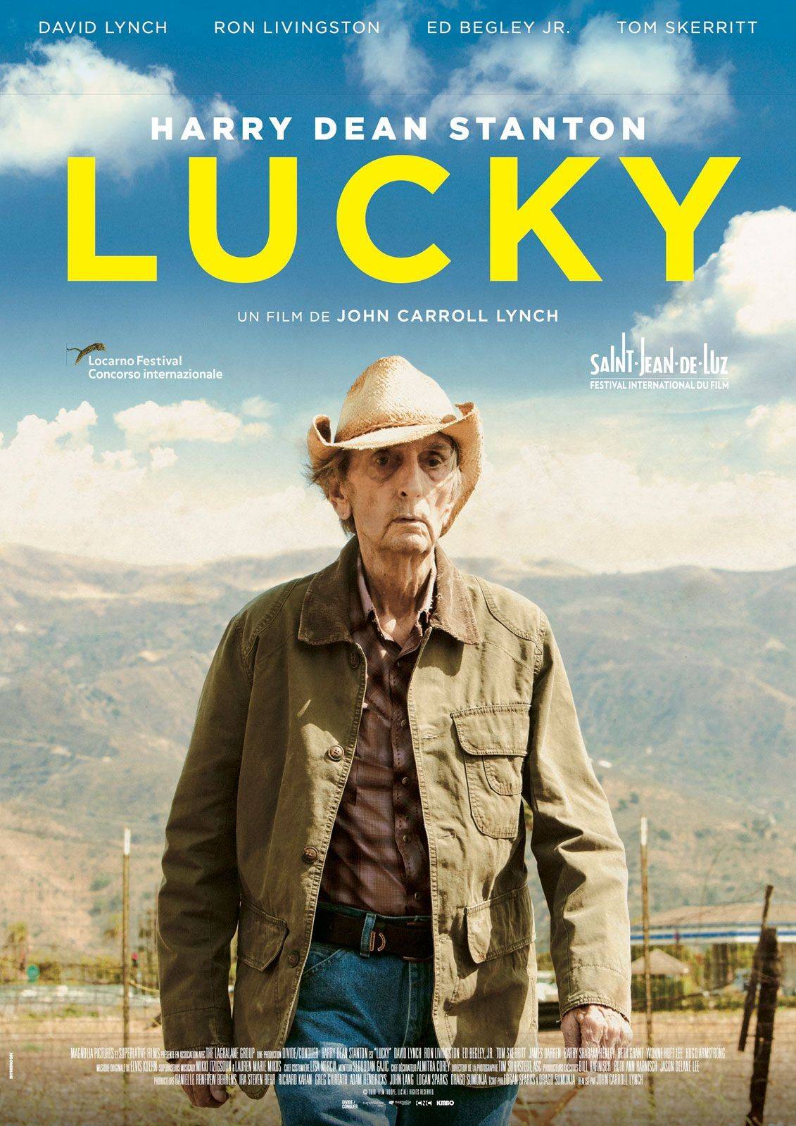 Lucky Regie: John Carroll Lynch, Schauspieler: Harry Dean Stanton, USA 2017, FSK ab 0, DVD-Video, Dt, UT: Dt