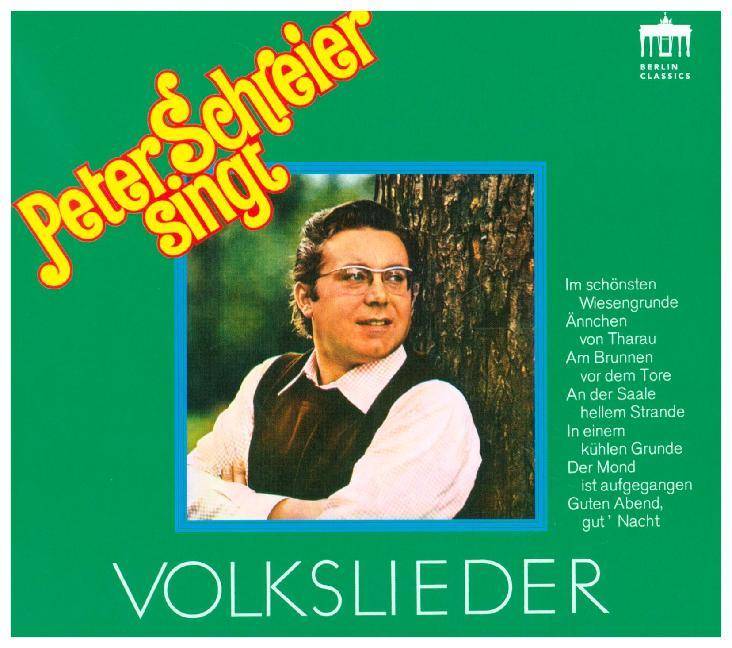 Peter Schreier singt Volkslieder, 1 Audio-CD CD