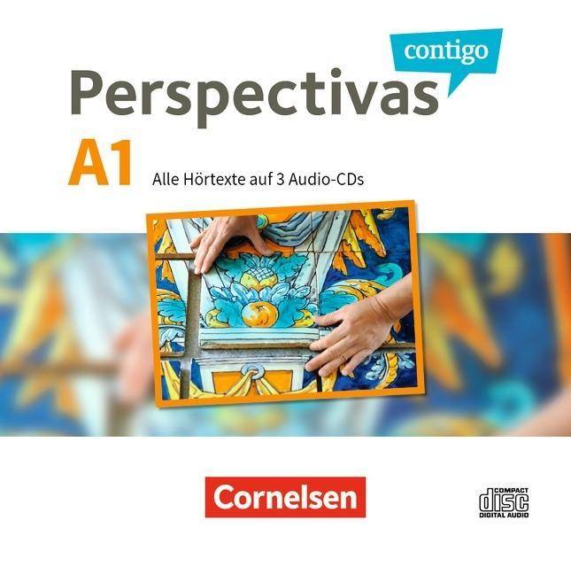 Perspectivas contigo - Spanisch für Erwachsene - A1, 3 Audio-CDs Audio-CDs - Zum Kurs- und Übungsbuch