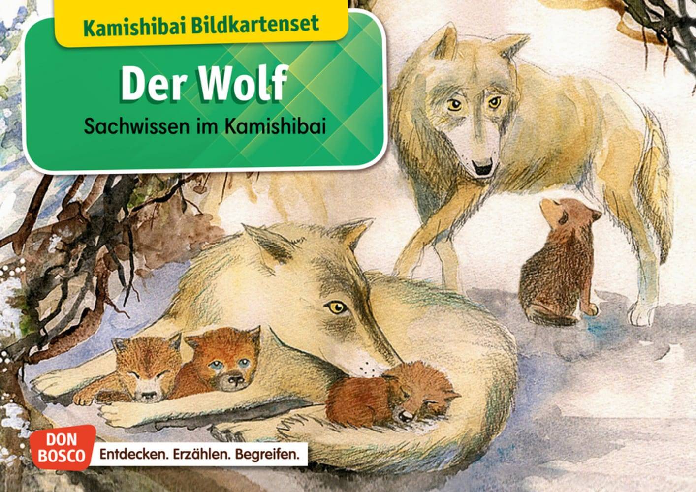 Der Wolf, Kamishibai Bildkartenset Entdecken - Erzählen - Begreifen: Sachwissen