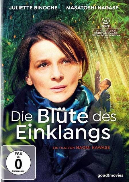 Die Blüte des Einklangs Regie: Naomi Kawase, Schauspieler: Juliette Binoche/Masatoshi Nagase u a, F/J 2018, FSK ab 0, DVD-Video, Dt, UT: Dt