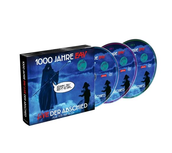 1000 Jahre EAV Live - Der Abschied, 3 Audio-CDs