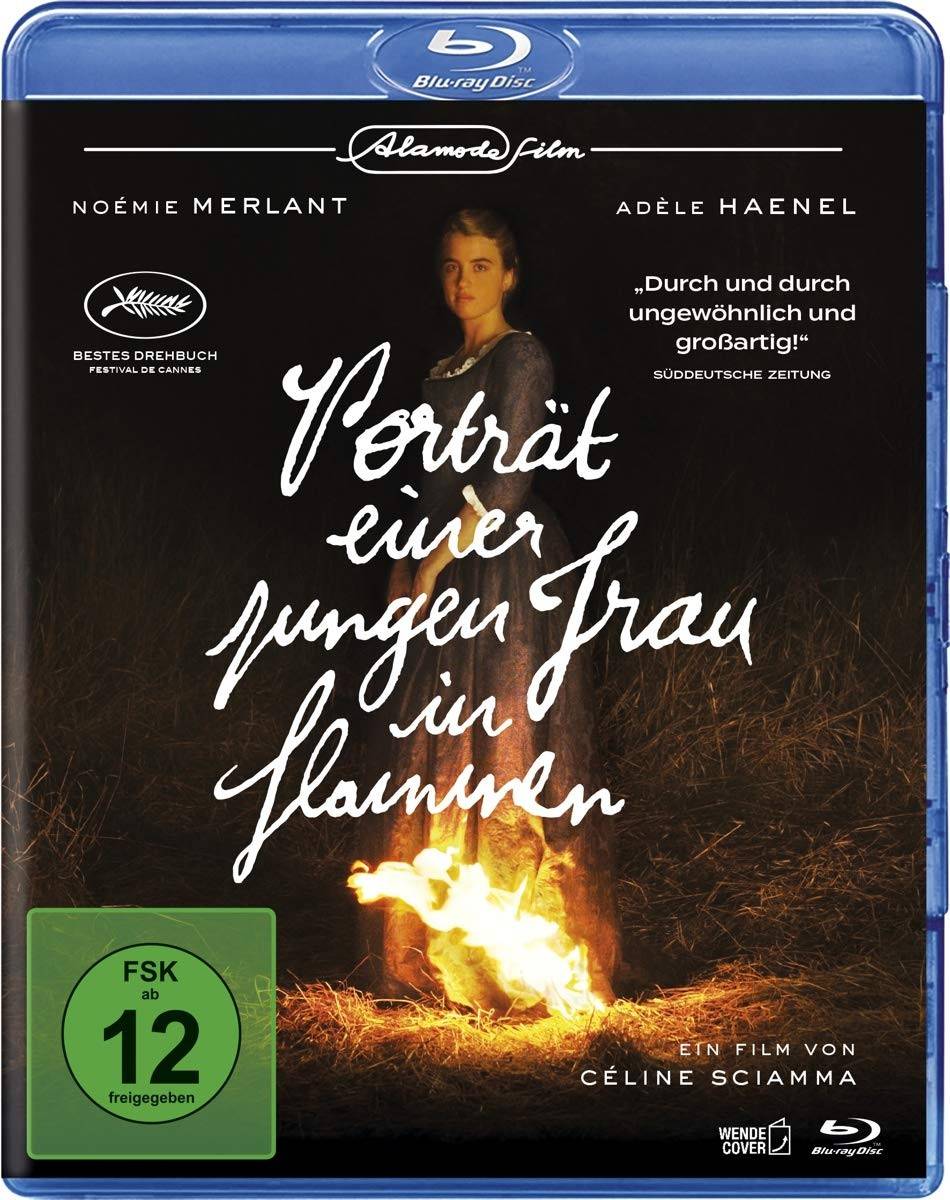 Porträt einer jungen Frau in Flammen Regie: Céline Sciamma, Schauspieler: Noémie Merlant/Adèle Haenel u a, F 2019, FSK ab 12, Blu-Ray-Discs, Dt/fr