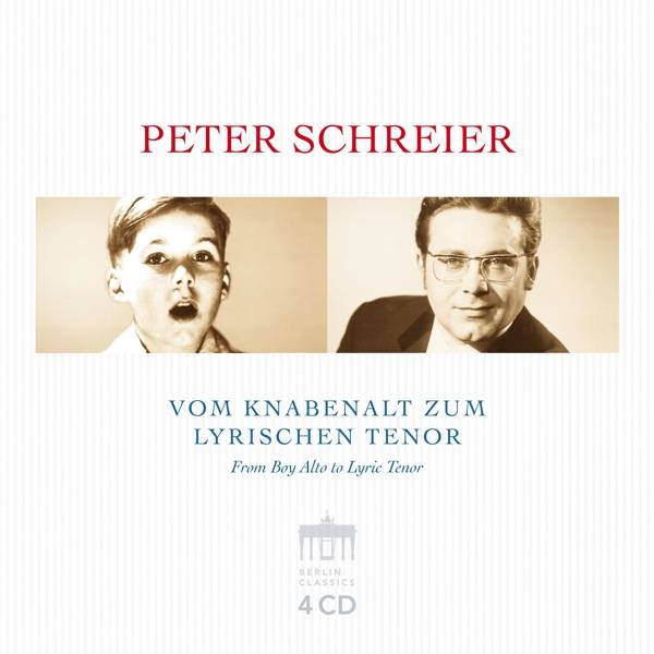 Peter Schreier - Vom Knabenalt zum lyrischen Tenor, 4 Audio-CD Peter Schreier