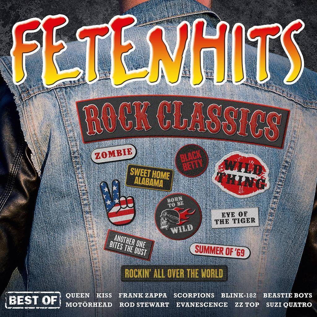 Fetenhits Rock Classics - Best Of, 3 Audio-CD 3 CDs