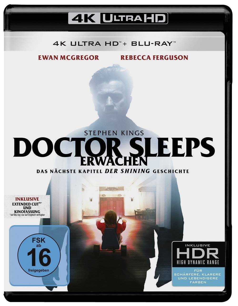 Stephen Kings Doctor Sleeps Erwachen 4K Ultra HD Blu-ray + Blu-ray / Kinofassung + Directors Cut