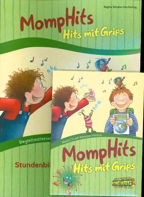 MompHits - Hits mit Grips: Komplettpaket 11 monsterstarke Songs zu lehrplanrelevanten The men inkl. Begleitmaterialien für den Unterricht (1. bis