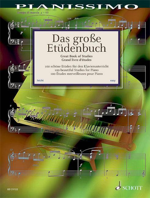 Das große Etüdenbuch, Klavier 100 schöne Etüden für den Klavierunterricht