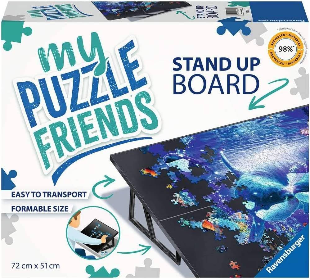Ravensburger 17976 - My Puzzle Friends, Stand up Board, Puzzle Staffelei für max. 1000 Teile my Puzzle Friends, Staffelei für ergonomisches Puzzeln,