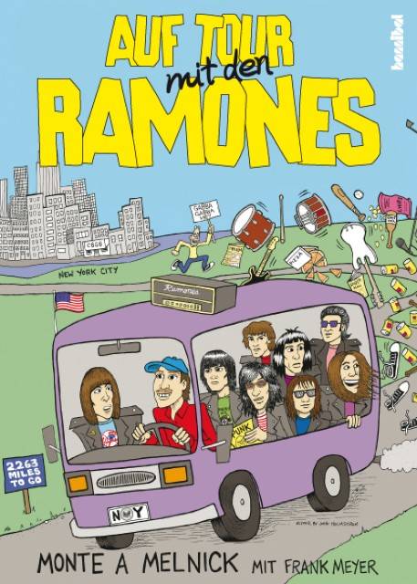 Auf Tour mit den Ramones Vorwort von Tommy Ramone