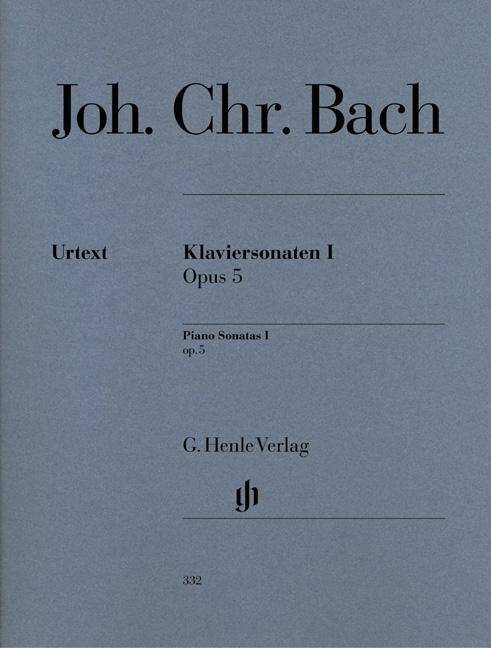 Bach, Johann Christian - Klaviersonaten, Band I op. 5. Bd.1 Besetzung: Klavier zu zwei Händen
