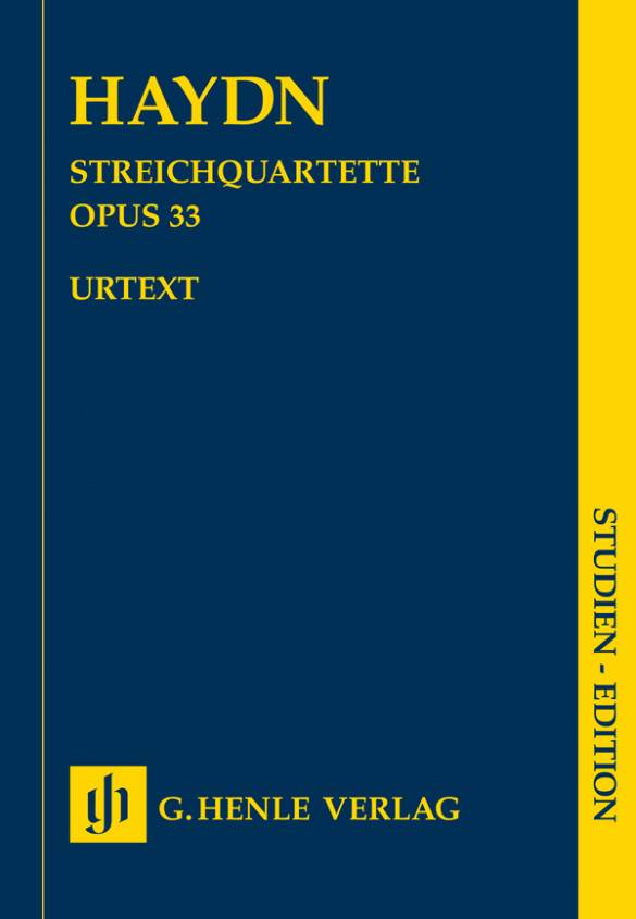 Haydn, J: Streichquartette Heft V op. 33 Heft V - Russische Quartette
