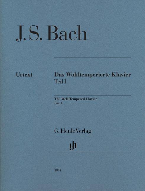 Bach, Johann Sebastian - Das Wohltemperierte Klavier Teil I BWV 846-869 Besetzung: Klavier zu zwei Händen