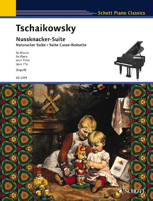 Nussknacker-Suite op. 71a. Klavier.