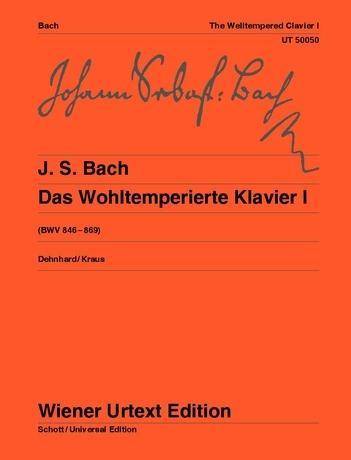 Das Wohltemperierte Klavier, für Klavier Nach dem Autograf und Abschriften. Teil I. BWV 846-869. Klavier.