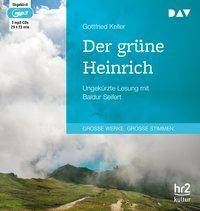 Der grüne Heinrich, 3 MP3-CDs Ungekürzte Lesung mit Baldur Seifert (3 mp3-CDs), Lesung. MP3 Format
