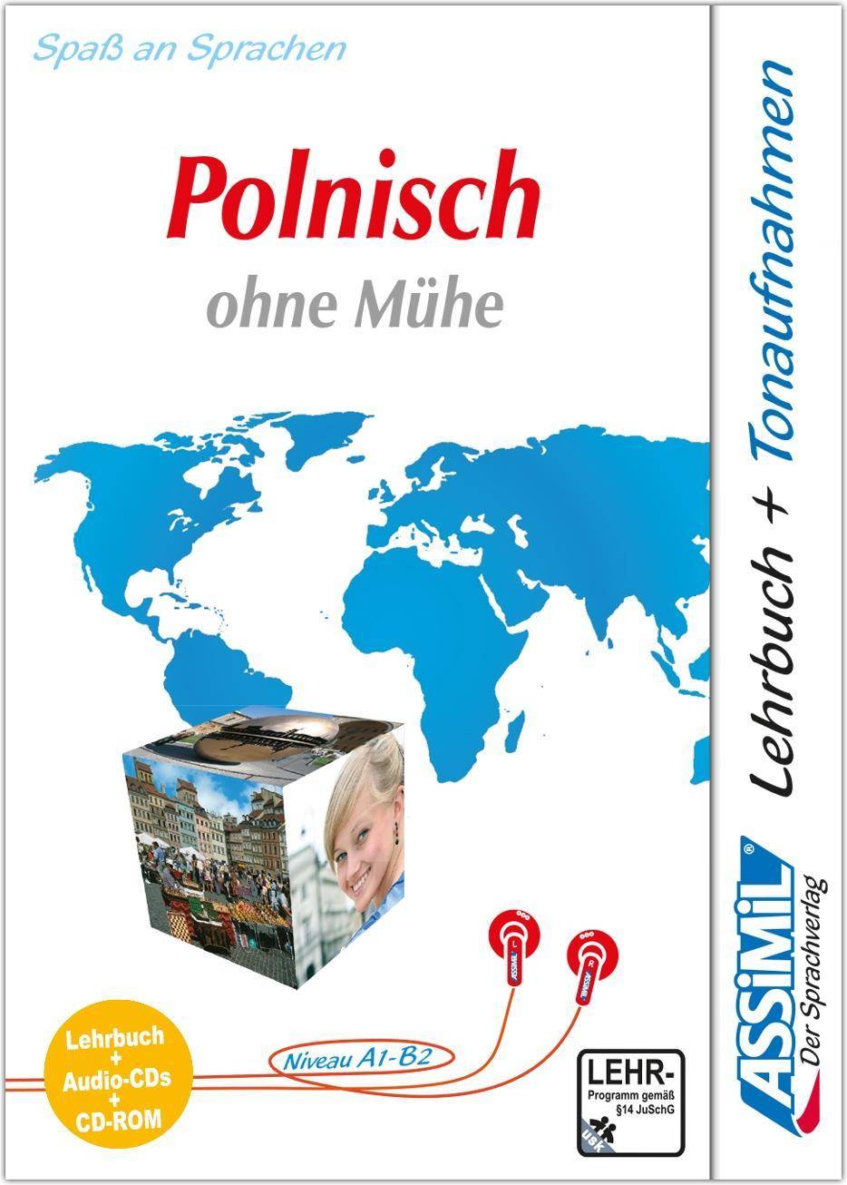 ASSiMiL Polnisch ohne Mühe - Plus-Sprachkurs - Niveau A1-B2 Selbstlernkurs in deutscher Sprache, Lehrbuch + 4 Audio-CDs + CD-ROM