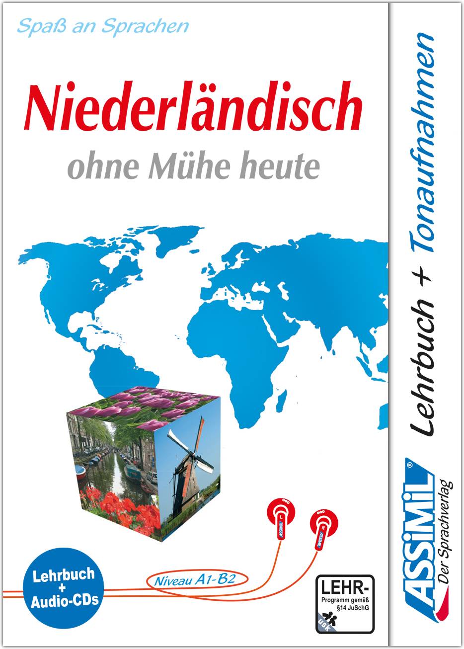 ASSiMiL Niederländisch ohne Mühe heute - Audio-Sprachkurs - Niveau A1-B2 Selbstlernkurs in deutscher Sprache, Lehrbuch + 4 Audio-CDs