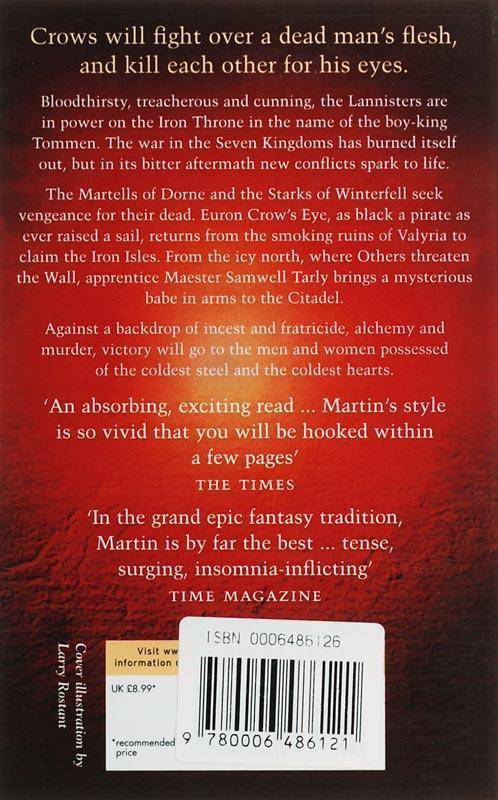 A Feast for Crows A Song of Ice and Fire 4