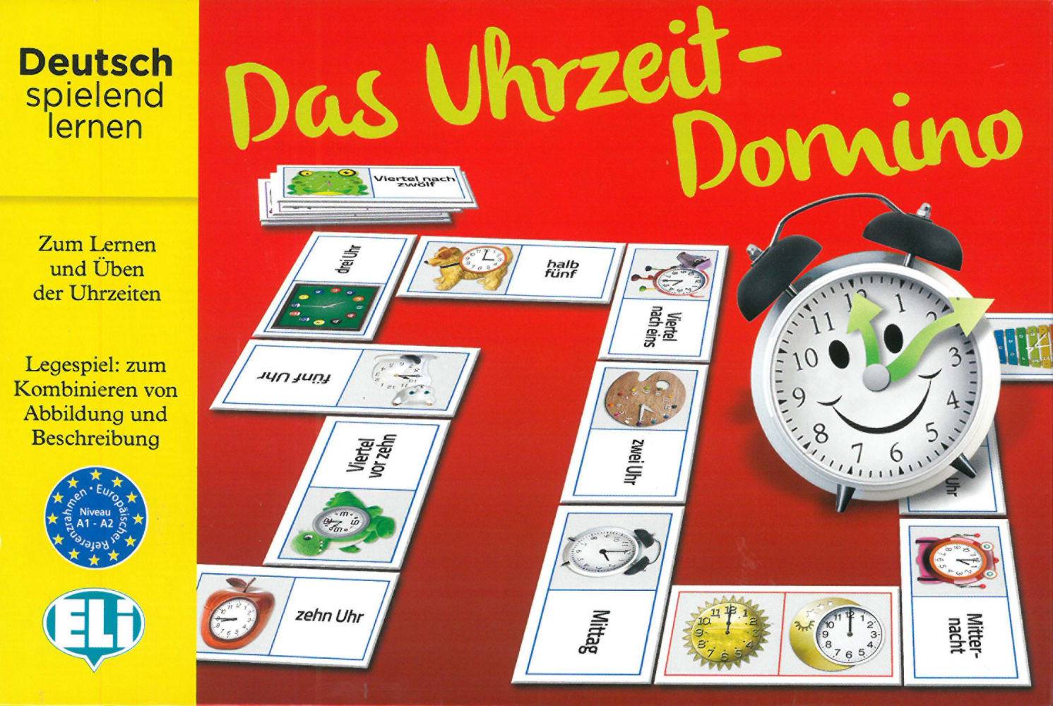 Das Uhrzeit-Domino Gamebox