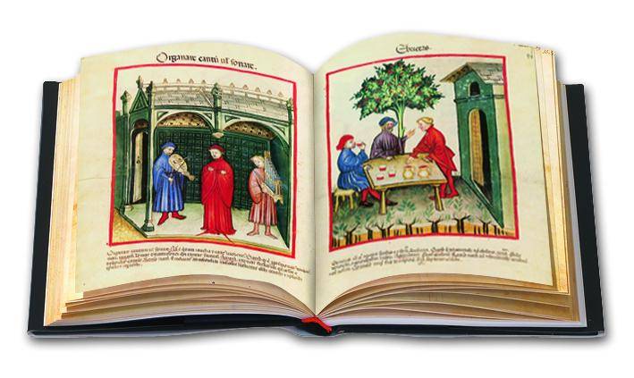 Tacuinum sanitatis in medicina Codex Vindobonensis Series nova 2644 der Österreichischen Nationalbibliothek