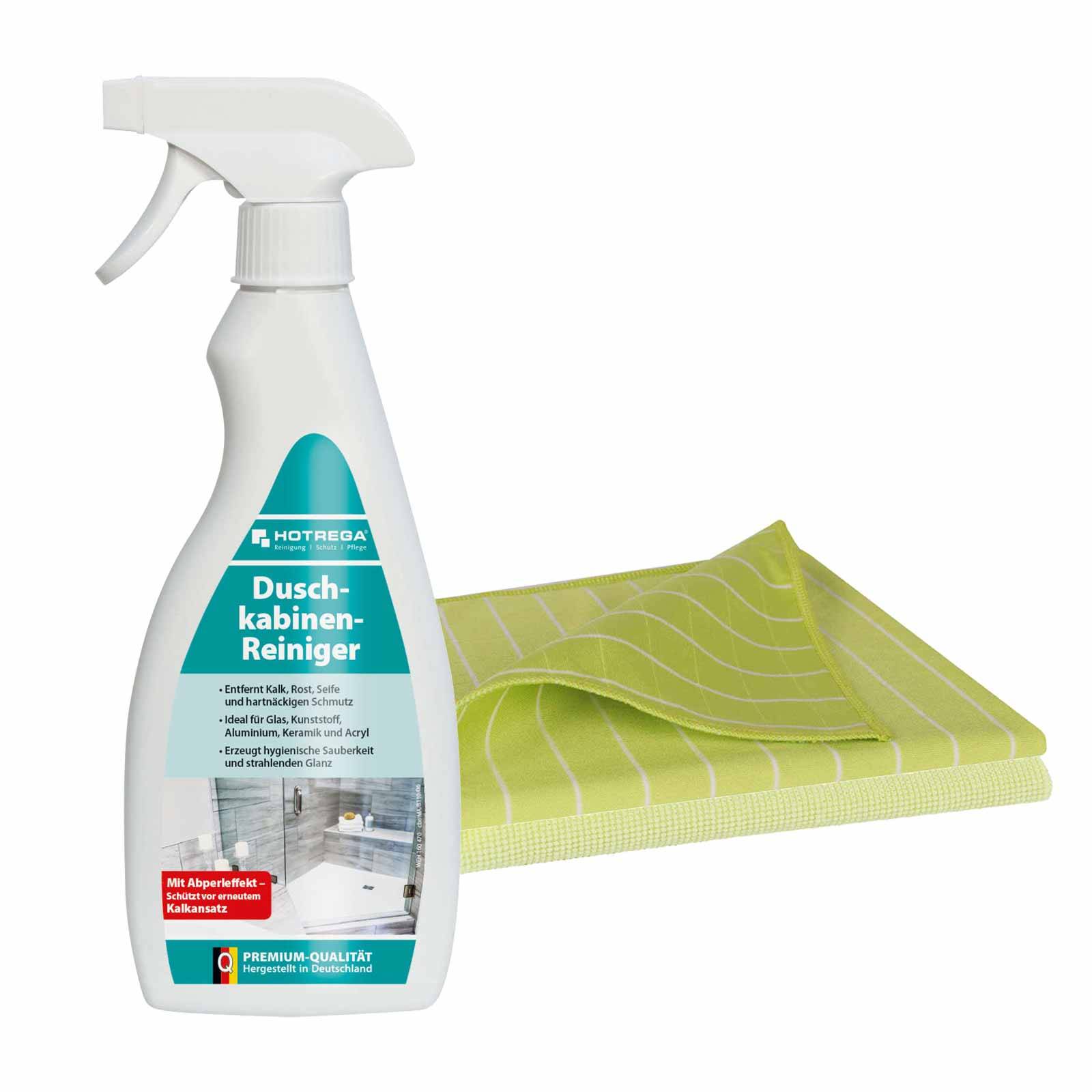 HOTREGA Duschkabinen Reiniger Set 3-teilig