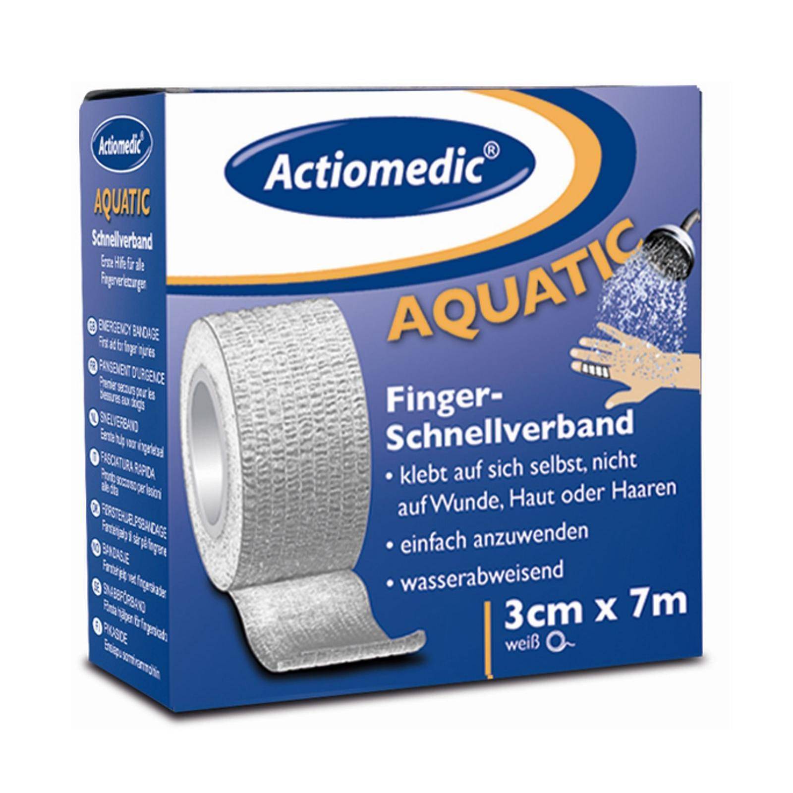 tprosafe Schnellverband First Aid Aqua-Elastik 5 Stück - Farbe:blau