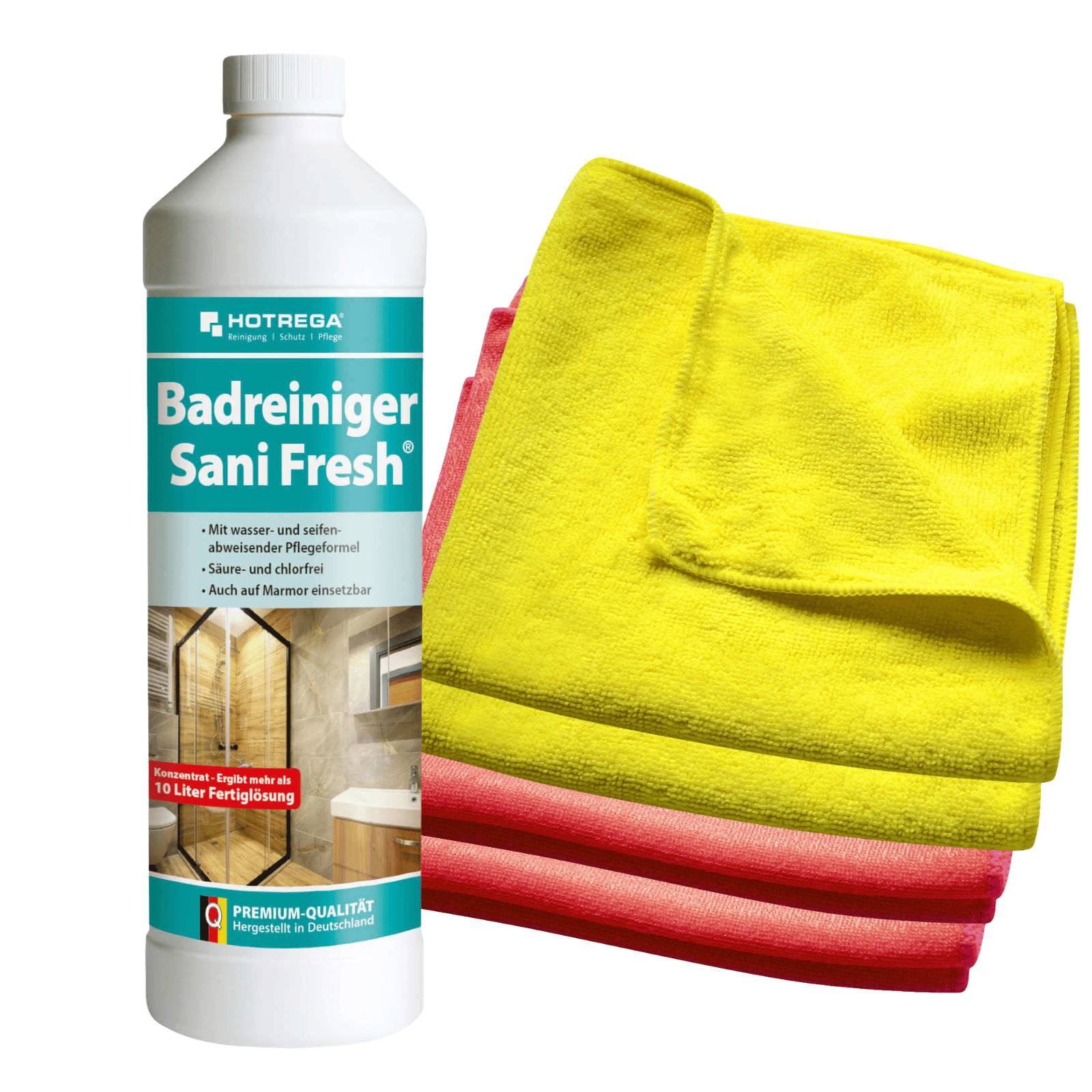 HOTREGA Badreiniger Sani Fresh Konzentrat Set 5-teilig