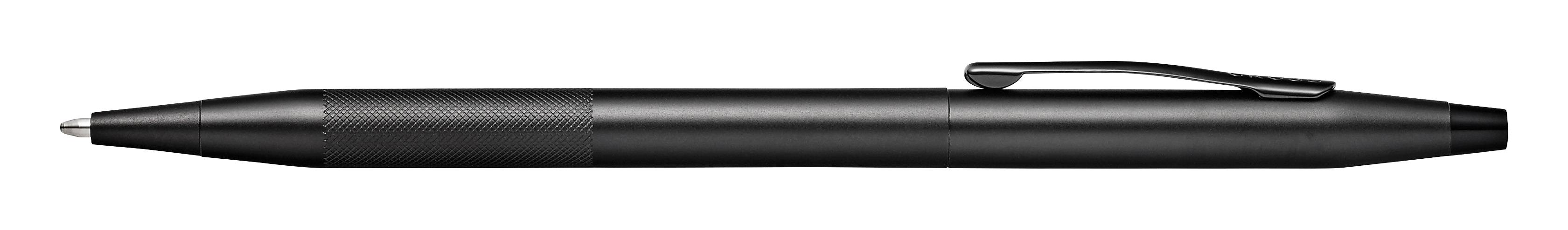 Kugelschreiber Cross Classic Century Schwarz, Griff strukturiert in Geschenkbox