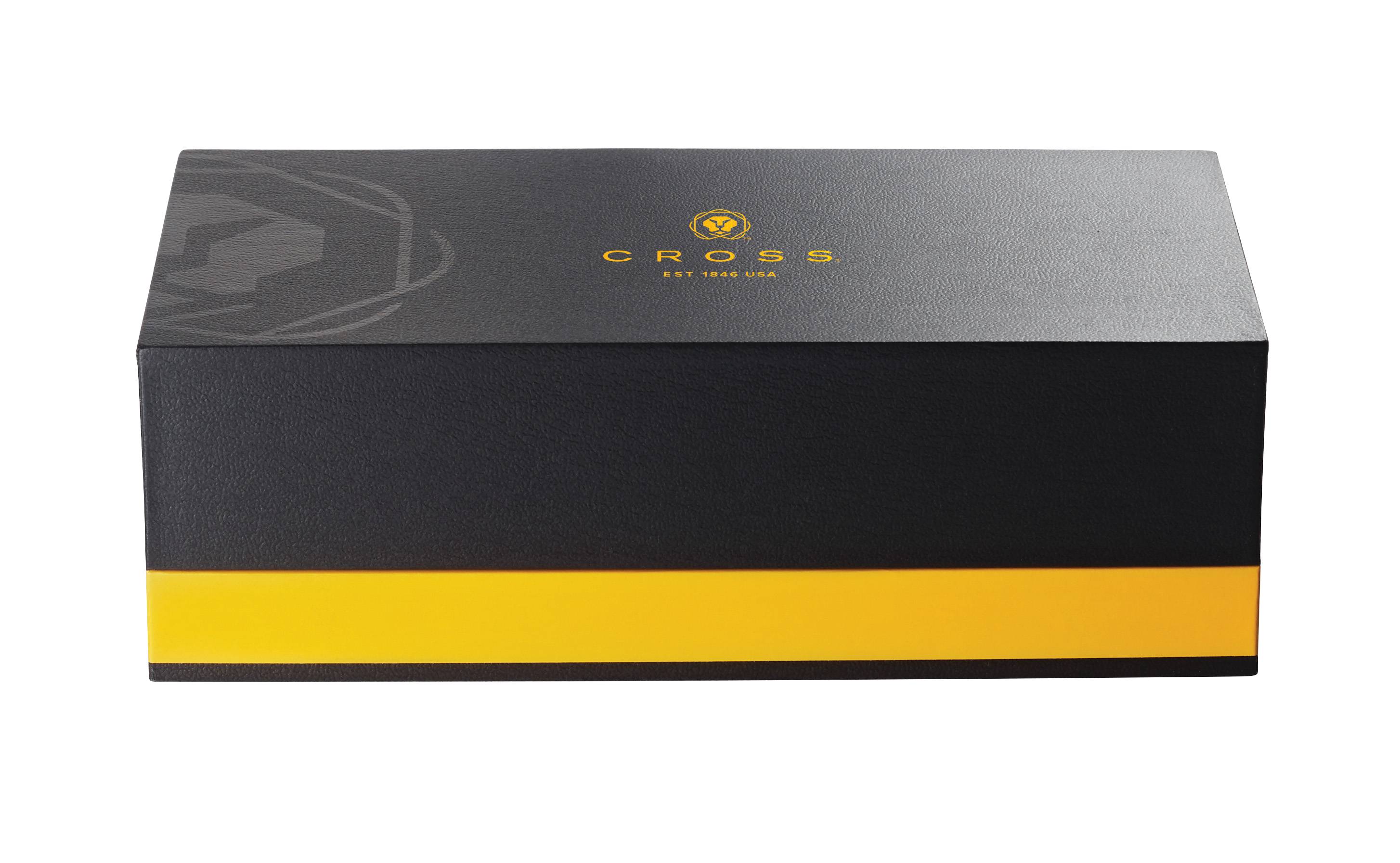 Kugelschreiber Cross Century II Trans. Blau mit Rosegold Beschlägen, Geschenkbox