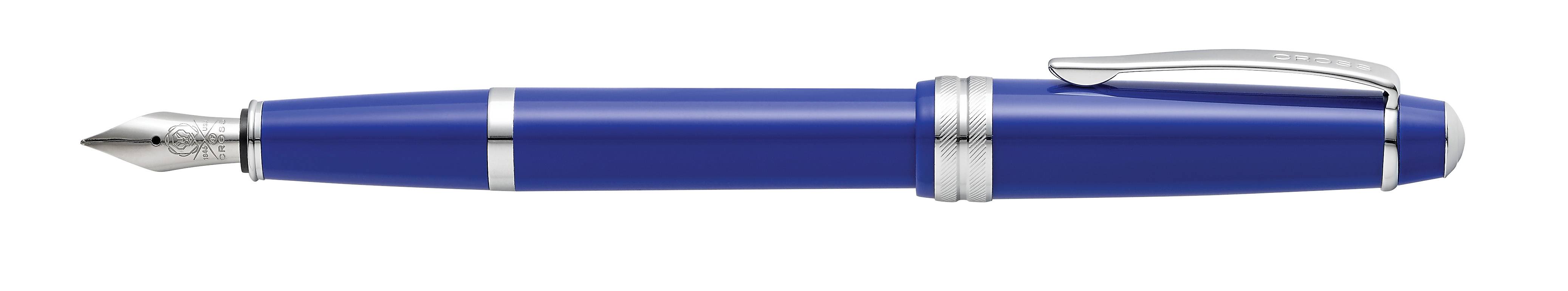 Füllfederhalter Bailey Light, XF-Feder, Blau-Lack in Geschenkbox