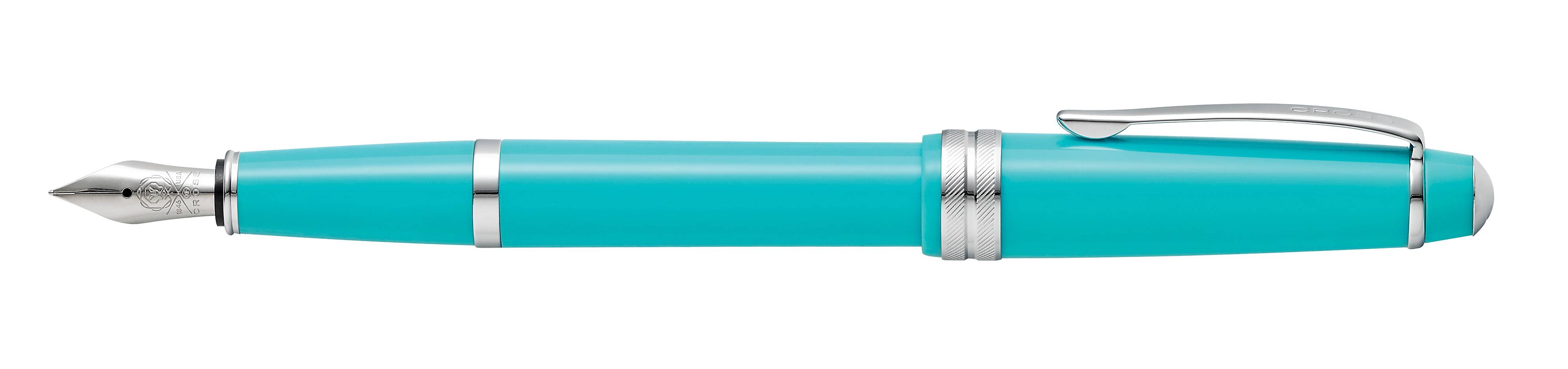 Füllfederhalter Bailey Light, F-Feder, Türkis-Lack, in Geschenkbox