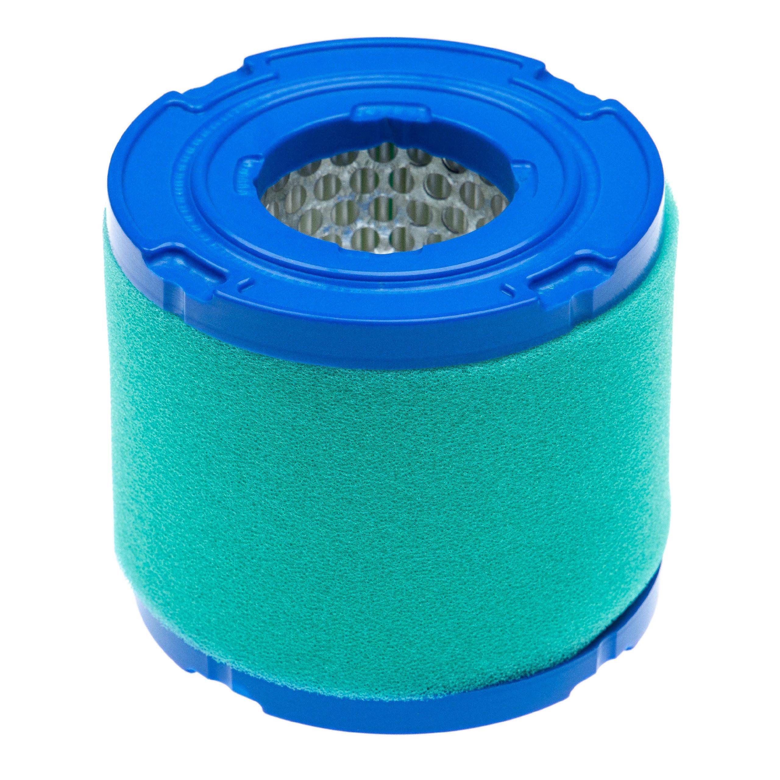 vhbw 2-tlg. Filter-Set kompatibel mit Briggs & Stratton 171400, | 190400, 220400, 195400, 170400 Rasentraktor (1x Schaumfilter, 1x Papierfilter)
