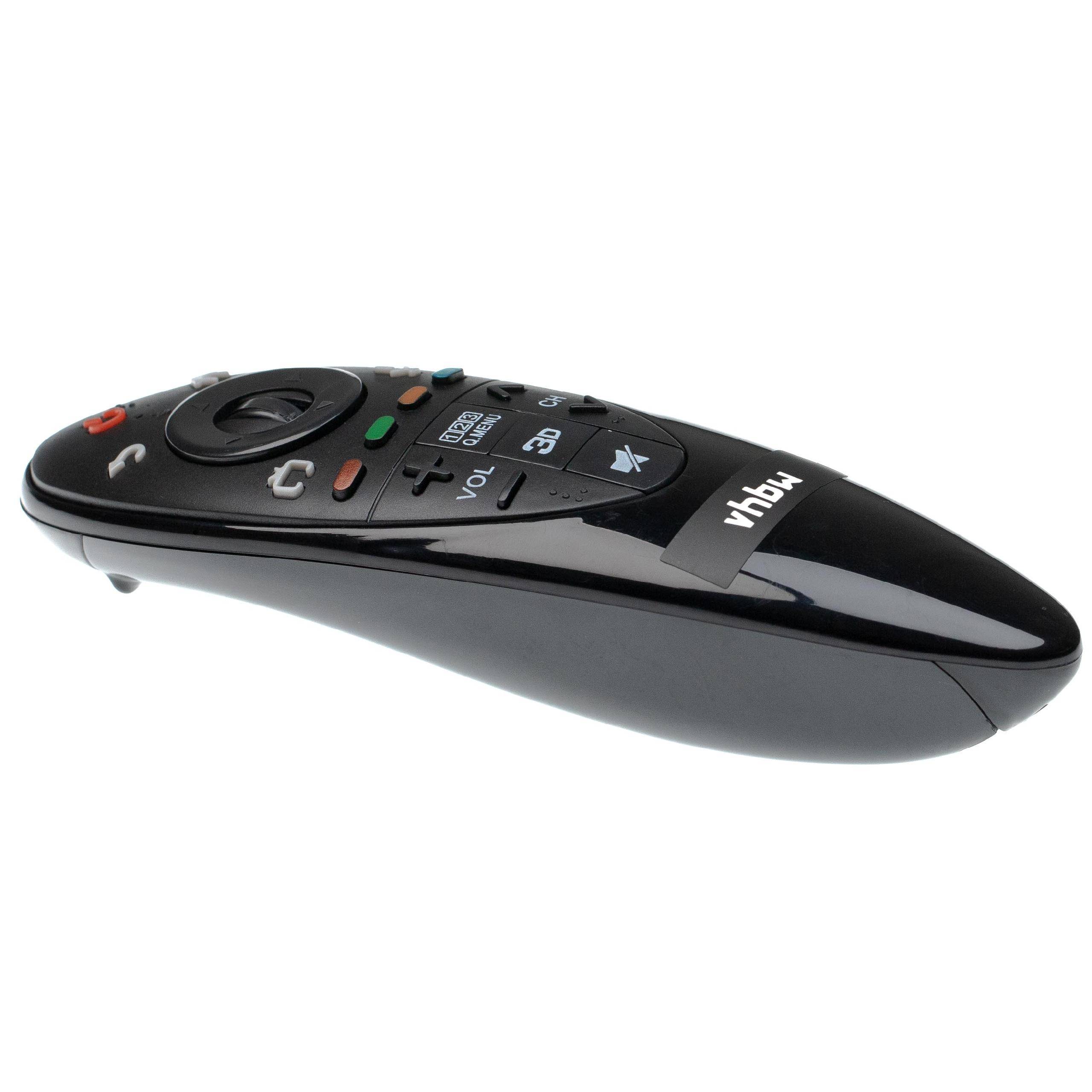 vhbw Fernbedienung kompatibel mit LG 42LB5800, 32LB5800, 42LB6300UQ, 42LB6500UM, 39LB5800, 47LB5800, 32LB580B Fernseher, TV - Ersatzfernbedienung