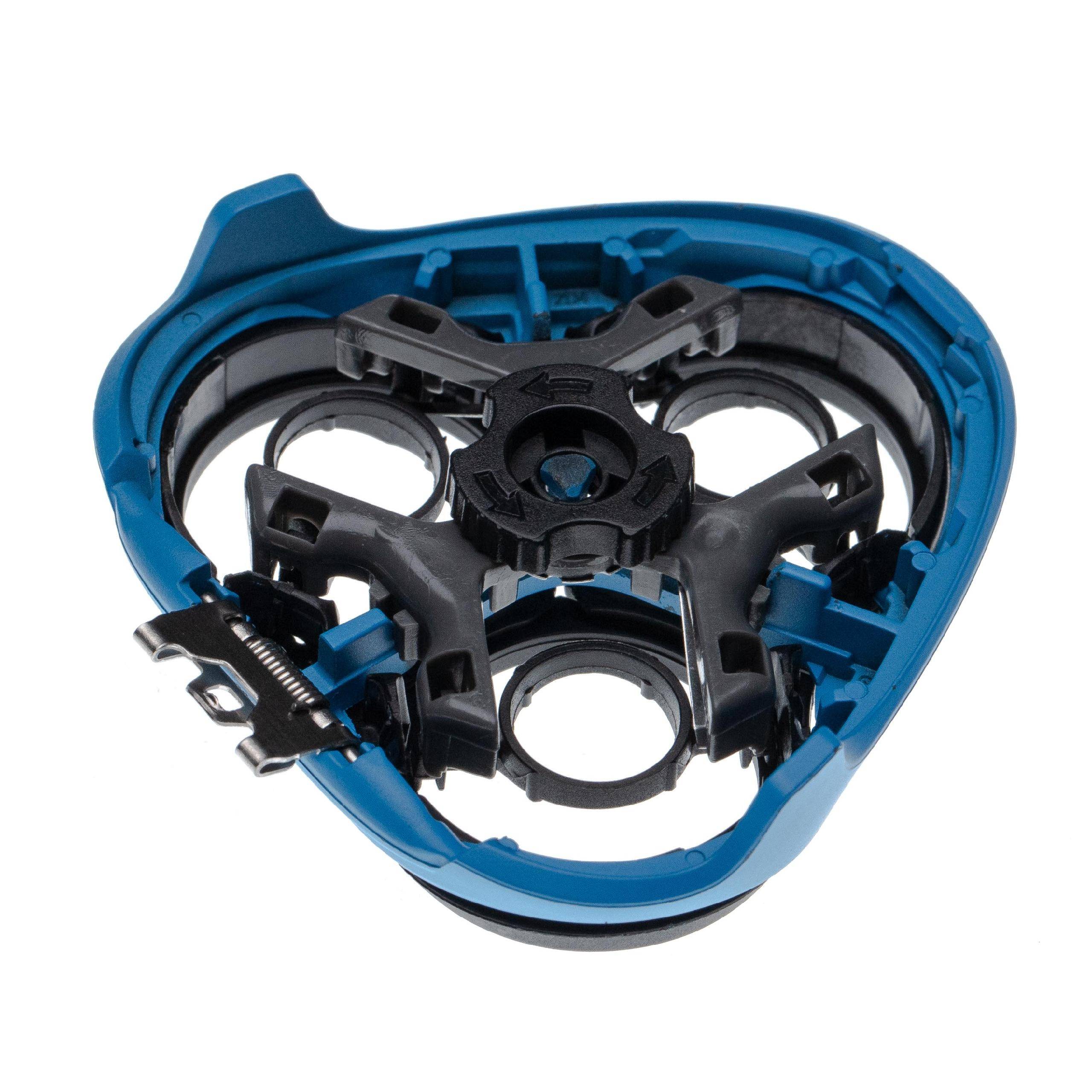 vhbw Scherkopfrahmen kompatibel mit Philips PT815, PT860, PT866, PT868, PT880 Rasierer, blau