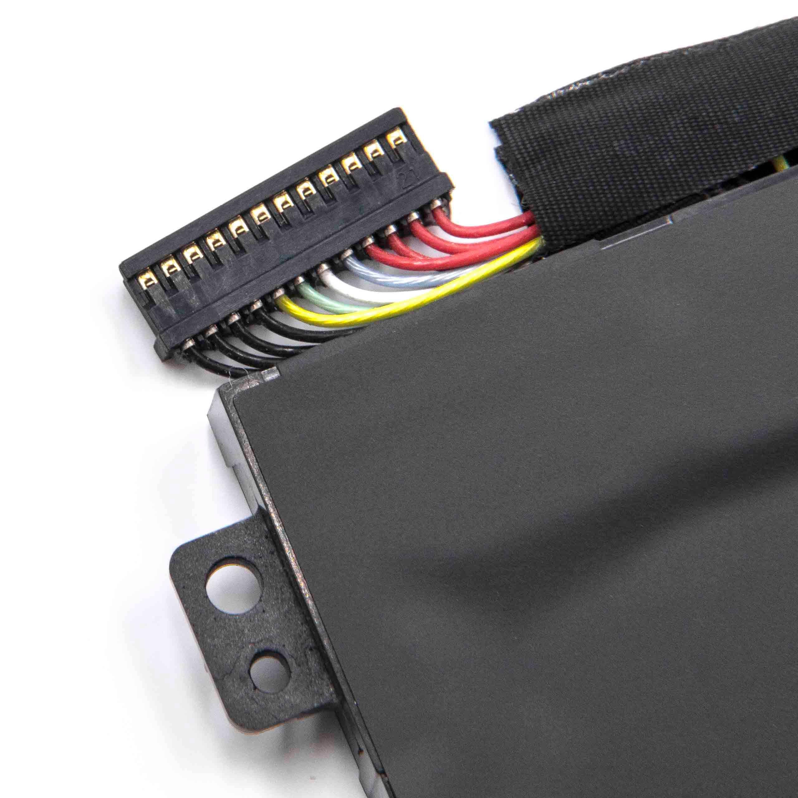 vhbw Akku kompatibel mit Dell XPS 15 2017 9560, 15 9550, 15-9550-D1528, 15-9550-D1628 Notebook (4600mAh, 11,4V, Li-Polymer)