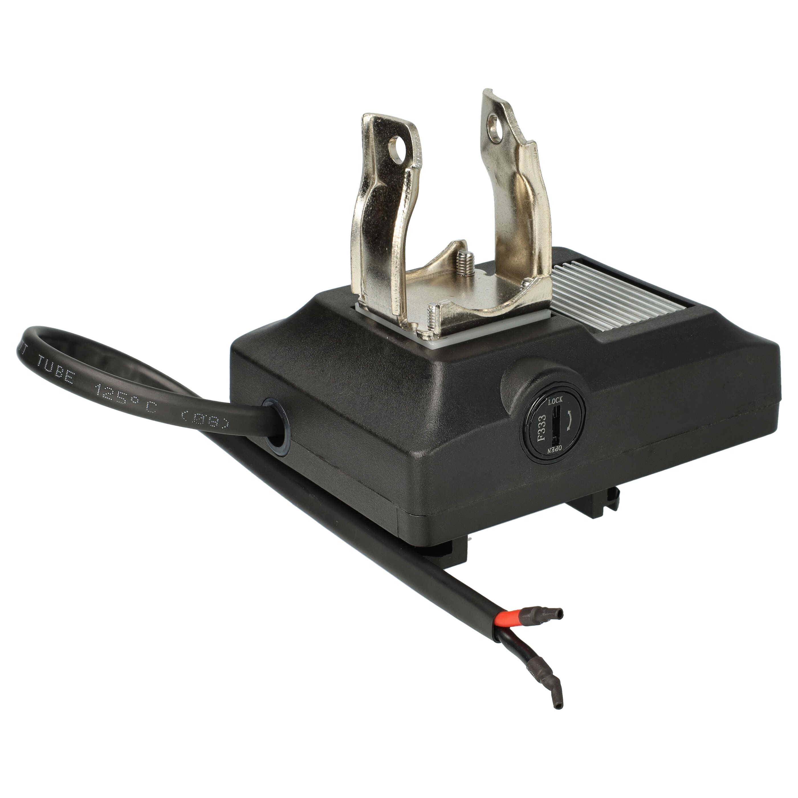 vhbw Akku kompatibel mit SFM Umbausatz E-Bike Elektrofahrrad (10Ah, 36V, Li-Ion)