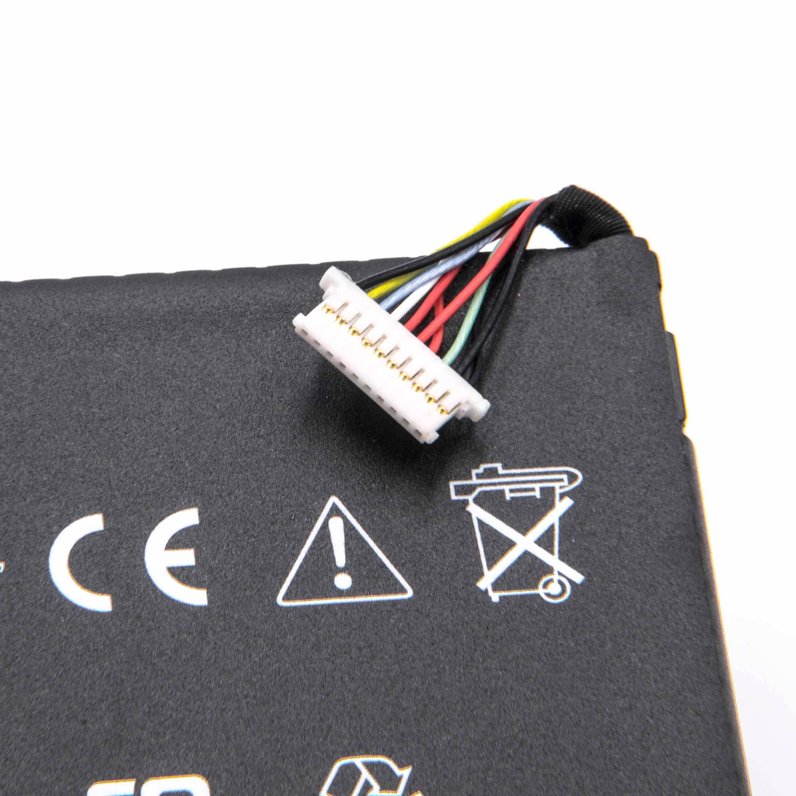 vhbw Akku kompatibel mit HP Envy 15-u201nc, 15-u202na, 15-u202nf, 15-u202nia Notebook (3750mAh, 11,1V, Li-Polymer)